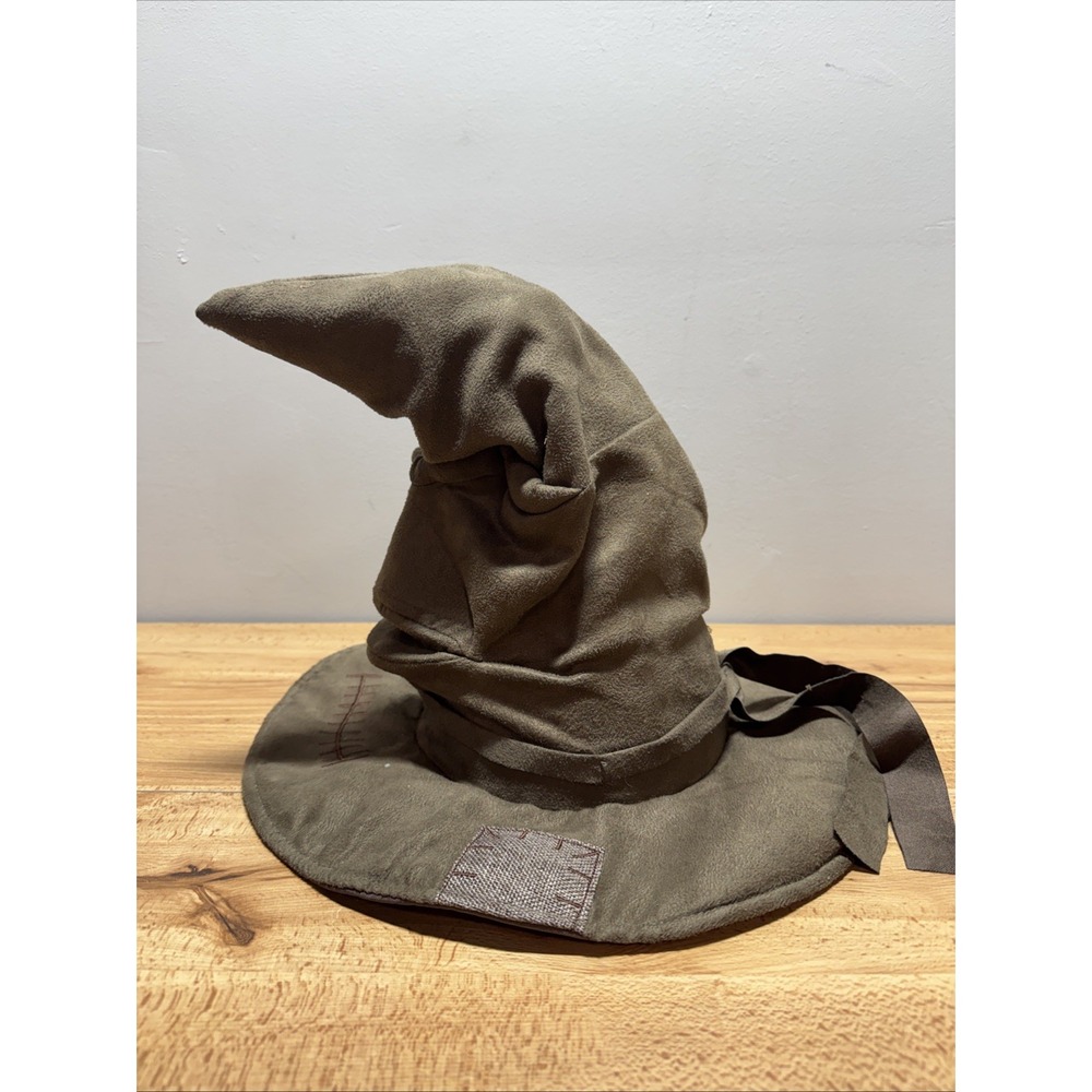 Spinmaster Harry Potter Talking Sorting Hat Works Talk Moves Halloween Costume - Picture 4 of 7